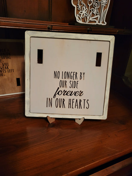 Pet Collar Memorial Placque
