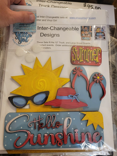 Interchangeable Design 3 piece set