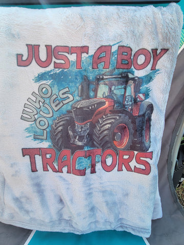 Just a Boy Who Loves Tractors