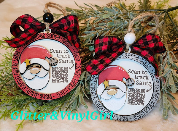 Santa Tracker Ornament