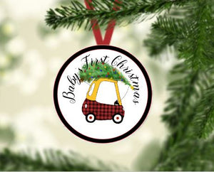 Baby's First Cozy Coupe Ornament