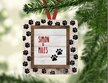 Paws Pet Ornament